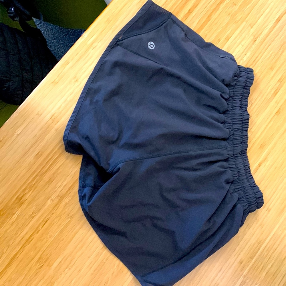 high waisted 4 inch lululemon shorts